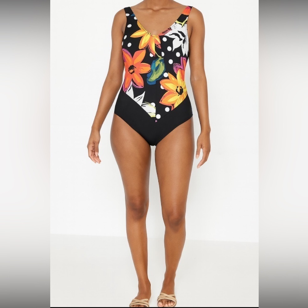 VINTAGE Made in Canada One Piece Bathing Suit
